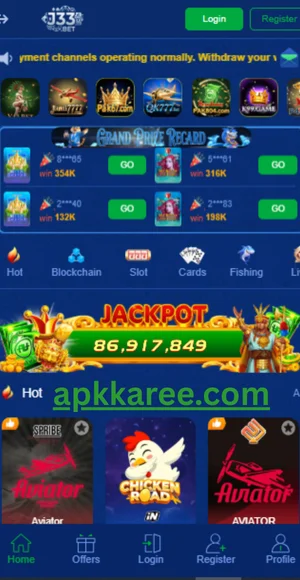 J33 app dashboard